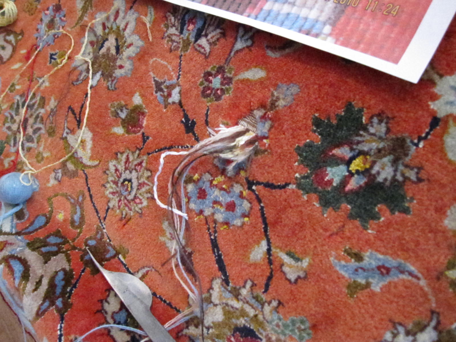 Professional carpet repair